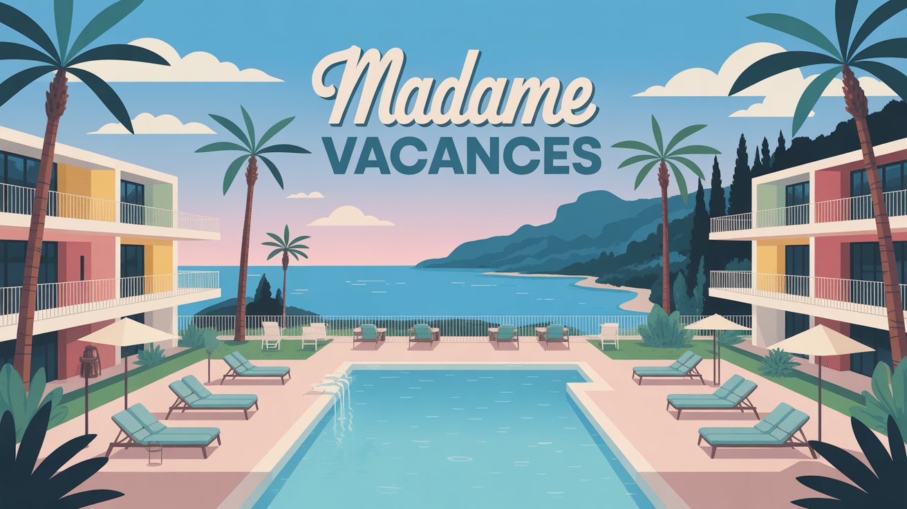 Vue panoramique des résidences Madame Vacances